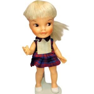 5" 1965 Vintage Remco Industries Pocketbook Doll Heidi